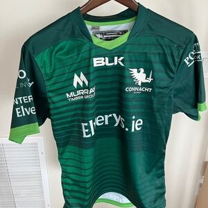 Authentic Connacht Rugby Jersey Mens Green Size S